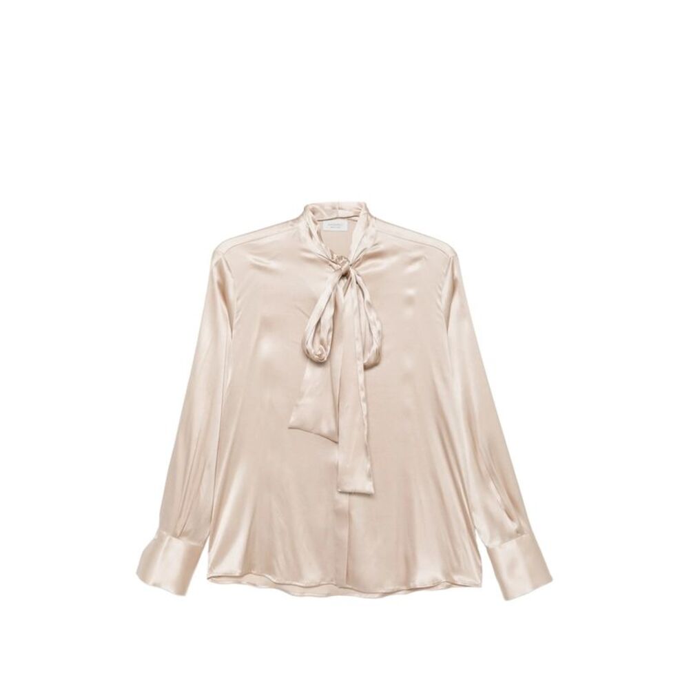 Mazzarelli Neutrals Tops - Blouses Women